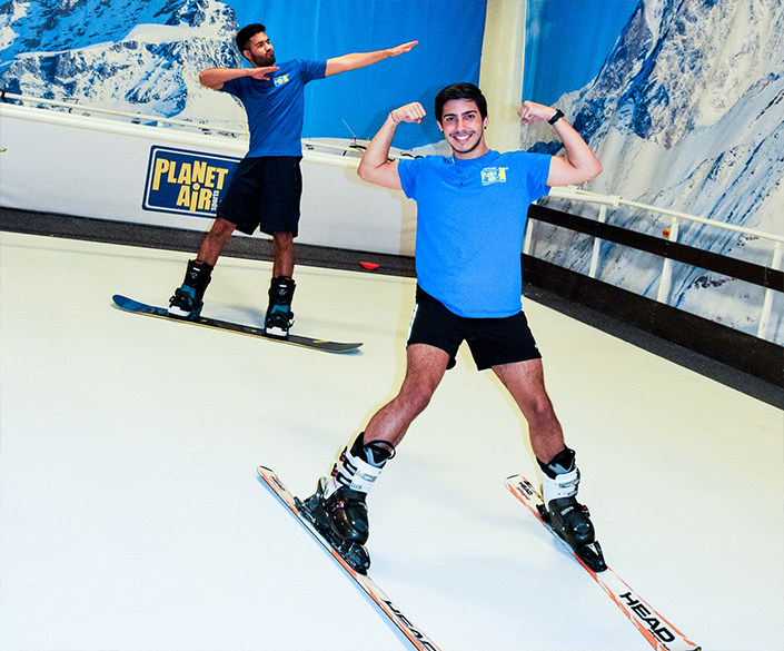 ski snowboard simulator
