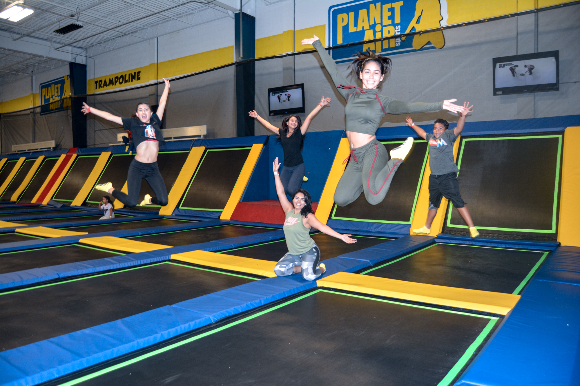indoor trampoline park