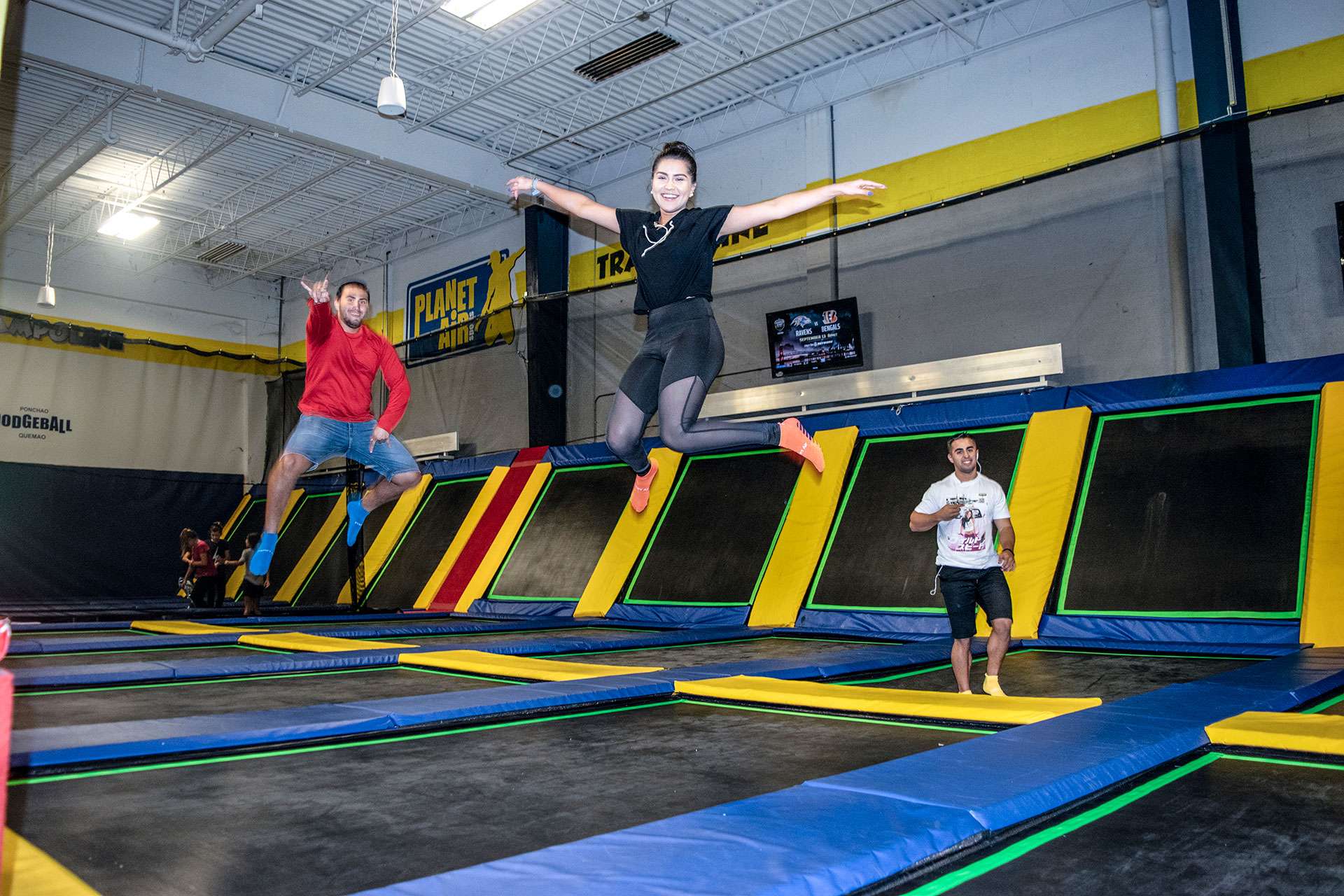 Jump Around Now - Trampoline Park, Aerial Attractions, Parties